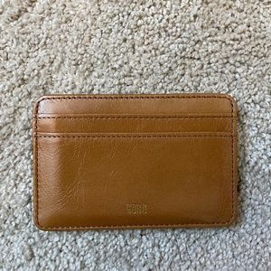 HOBO Works Card Case in Honey